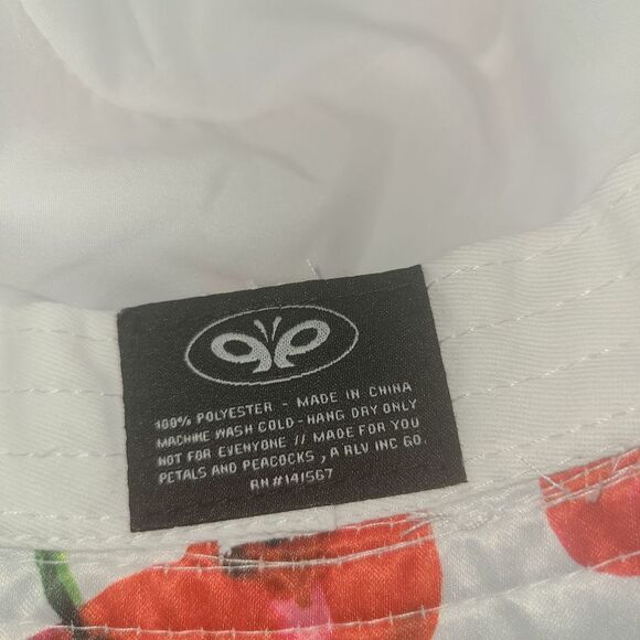 Petals and Peacocks Cherry Sunny Bucket Hat - Picture 6 of 7